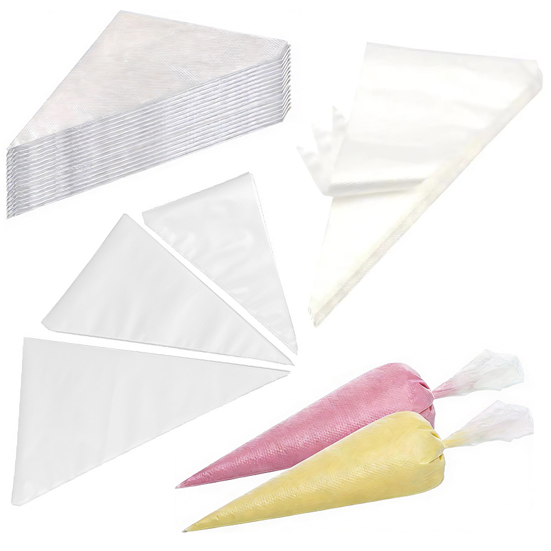 Kitchen Baking Products - 50 Stück/Packung Spritzbeutel Einweg-Gebäckbeutel S/M/L Verfügbar