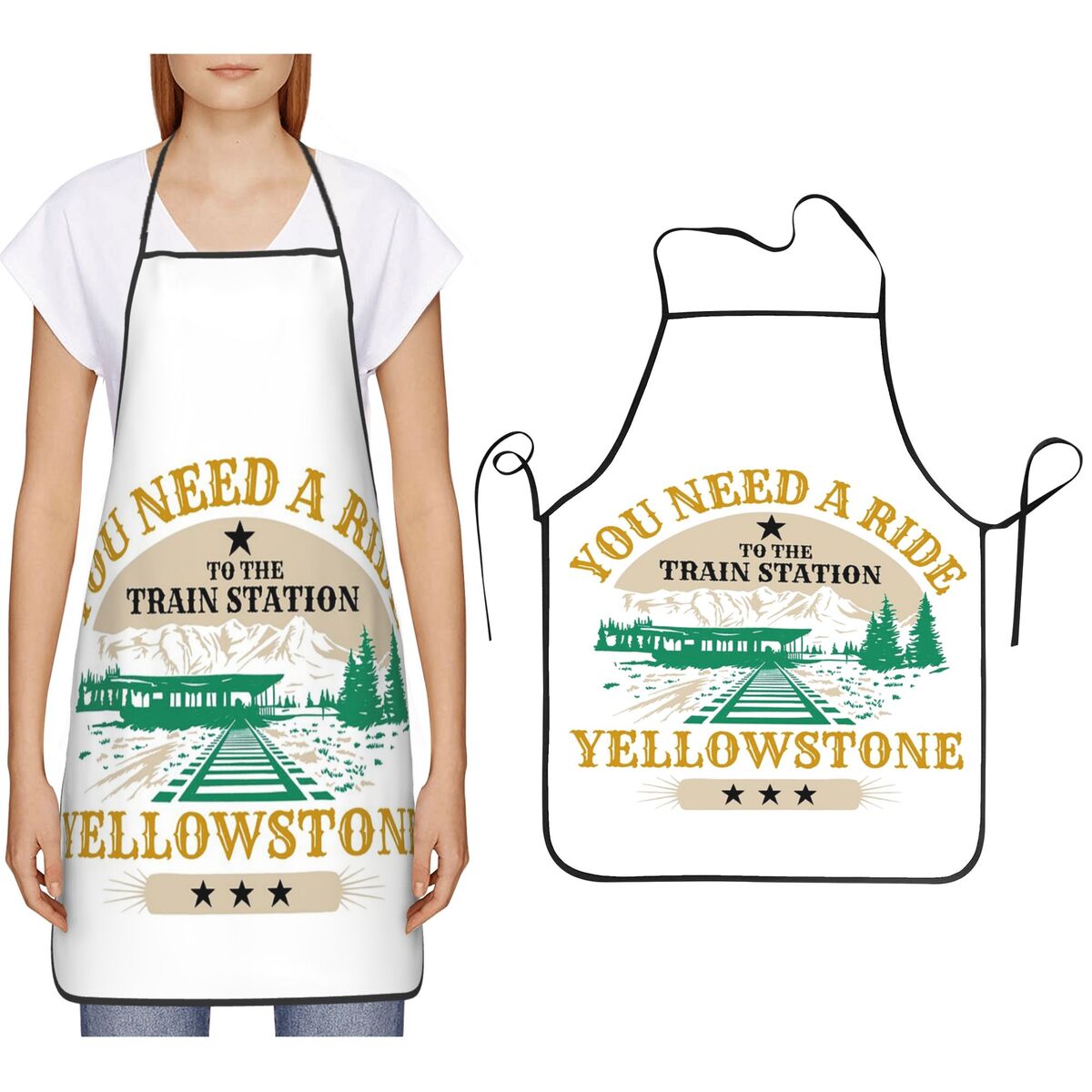 Kitchen Baking Station - Yellowstone You Need A Ride To