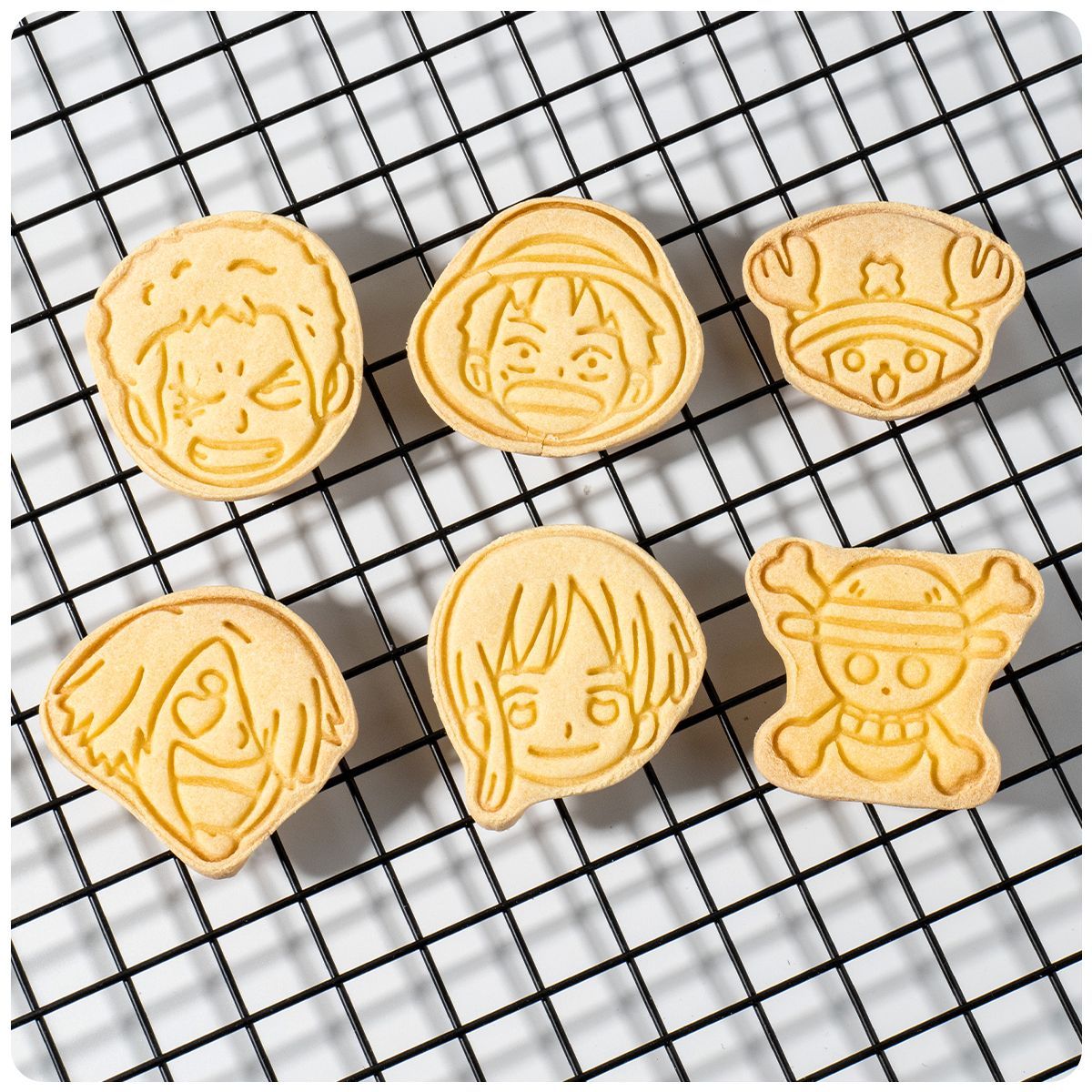 Kitchen Baking Products - Anime One Piece Ausstechformen-Set Luffy Zoro