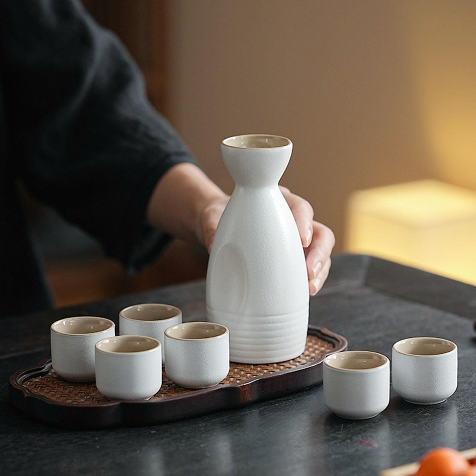 Kitchen Baking Pan Set - Sake-Topf-Set aus Keramik im japanischen Stil,