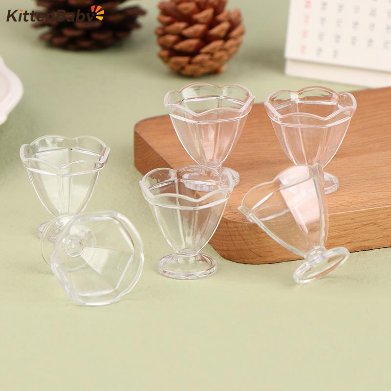 Kitchen Baking Utensil Set - 4Pcs-17Pcs Maßstab 1:12 Platte Tasse Teller