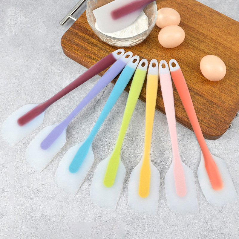 Kitchen Baking Must Haves - Flexibler Silikonschaber in 2 Größen, hitzebeständig,