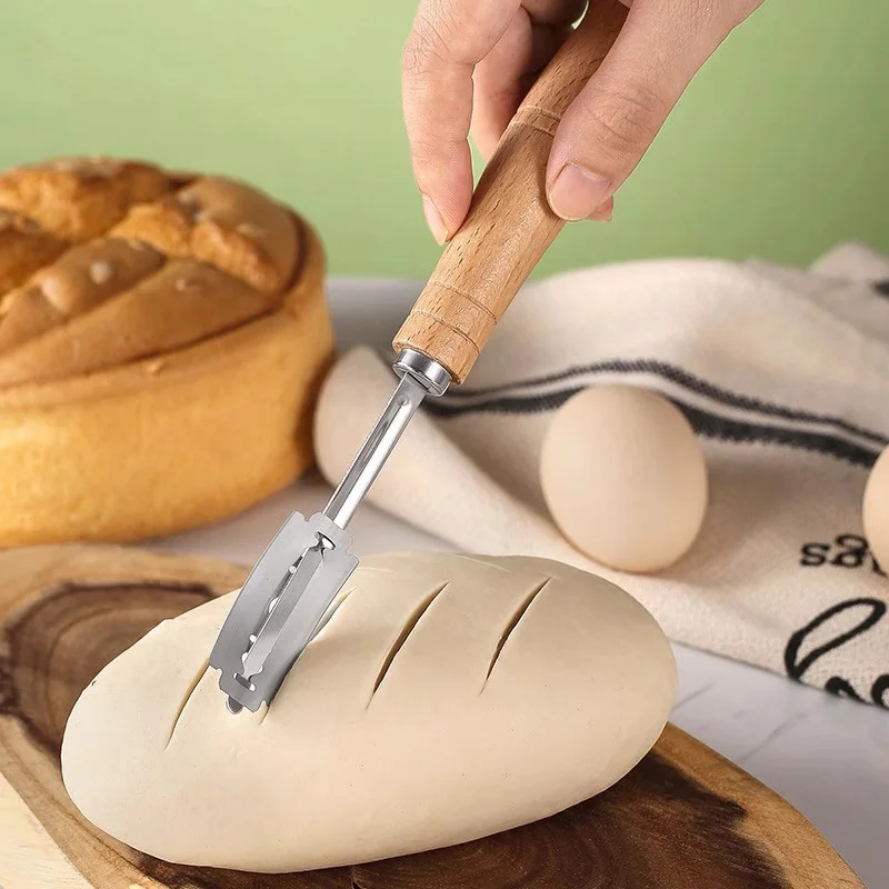 Backteig, Brot, Gebäckschneide – Dough Scraper Curved Bewertung und Preis