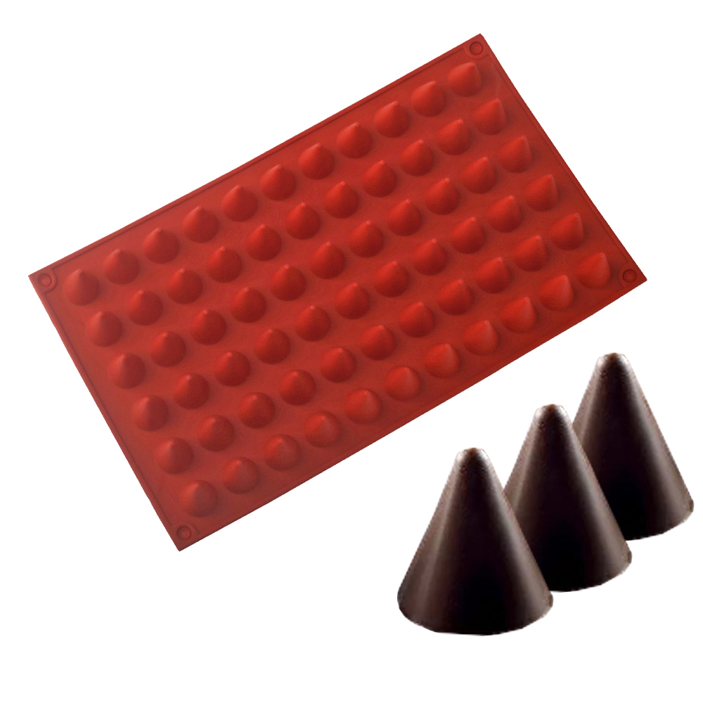 66-Zellen Kegel Schokolade Bac – Kitchen Baking Decor Bewertung und Preis