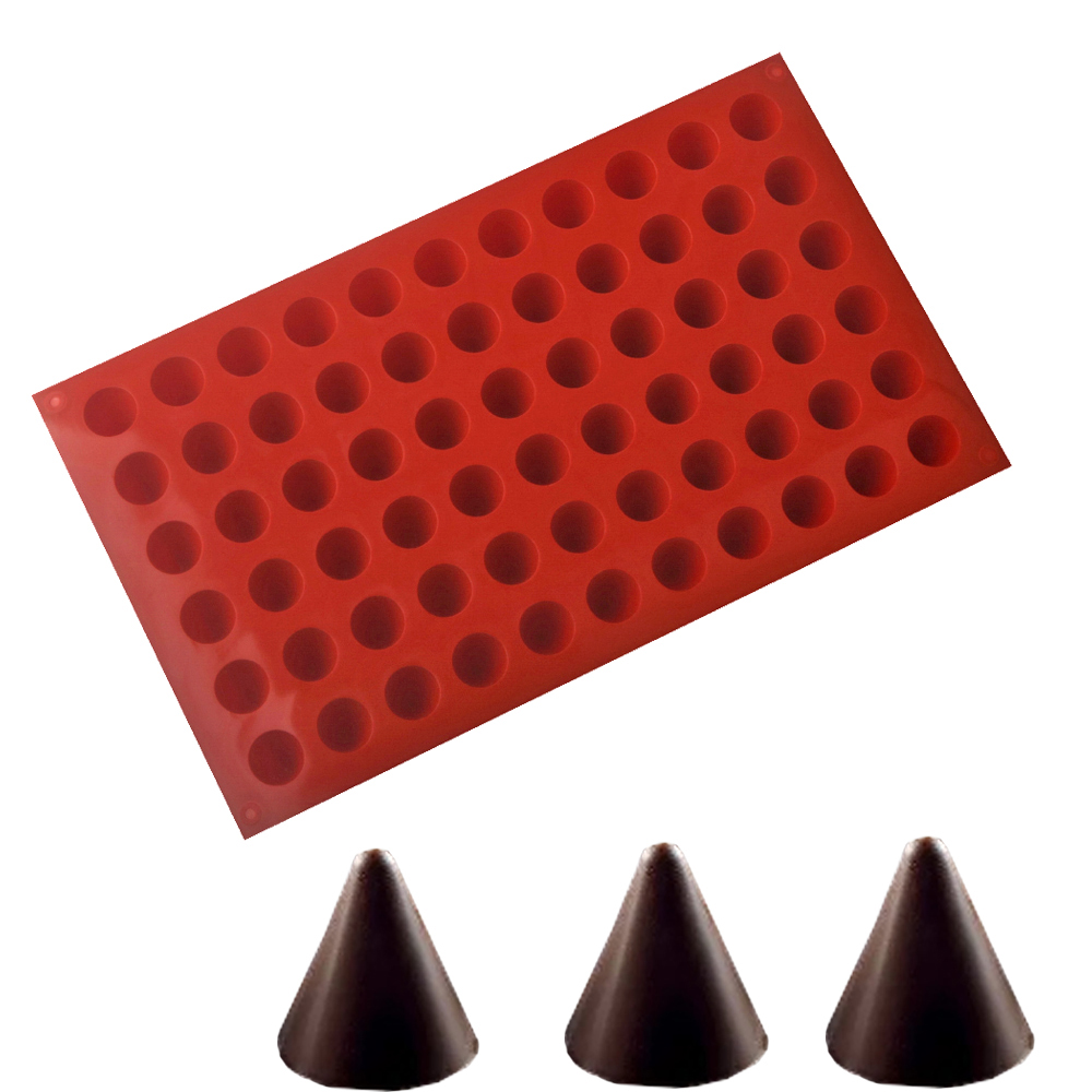 66-Zellen Kegel Schokolade Bac – Kitchen Baking Decor Bewertung und Preis