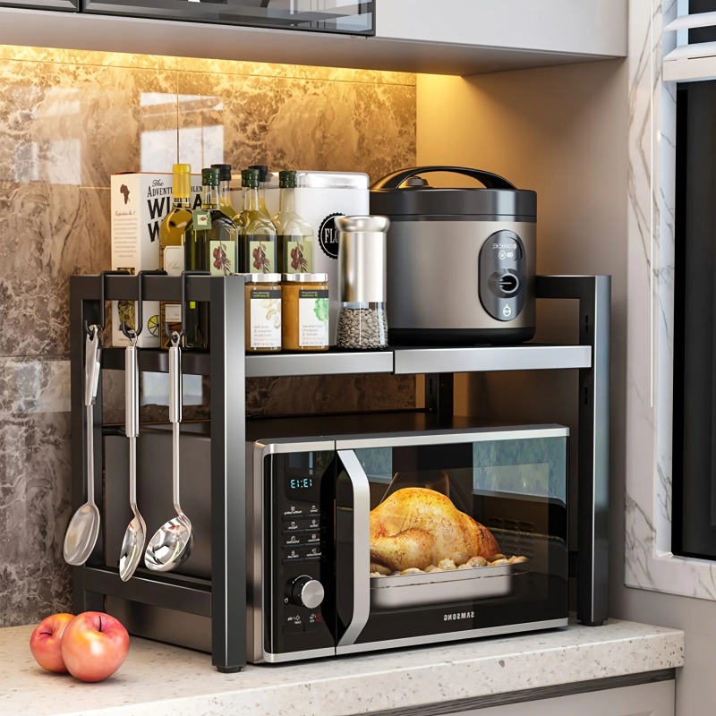 Verstellbares 40-64cm Ausziehb – Kitchen Baking Organization Bewertung und Preis