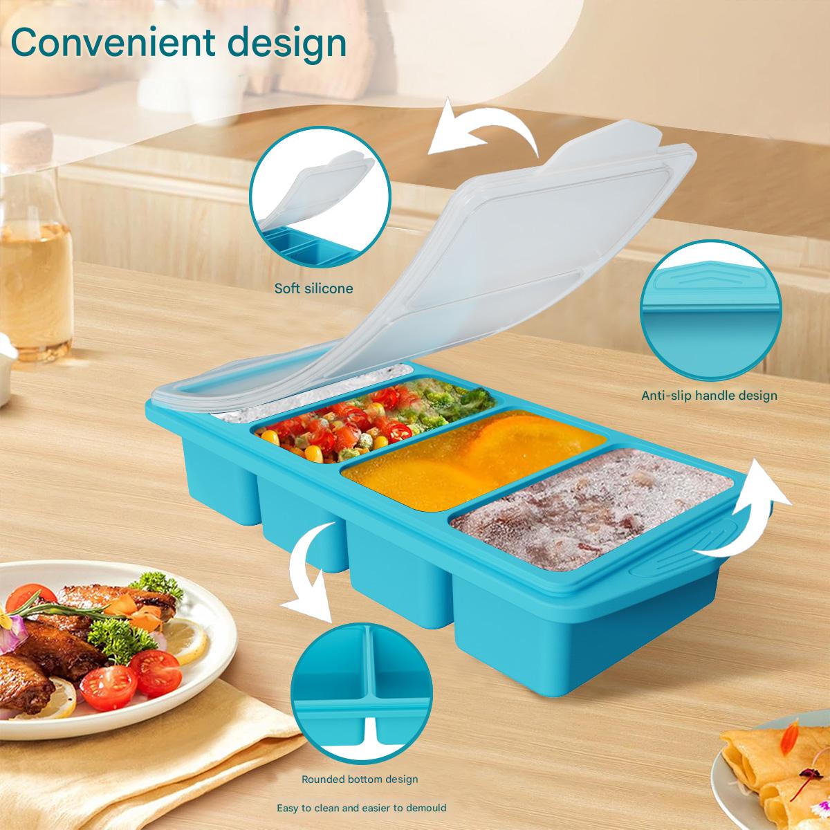 Große Silikon-Eiswürfelform mi – Kitchen Baking Organization Bewertung und Preis