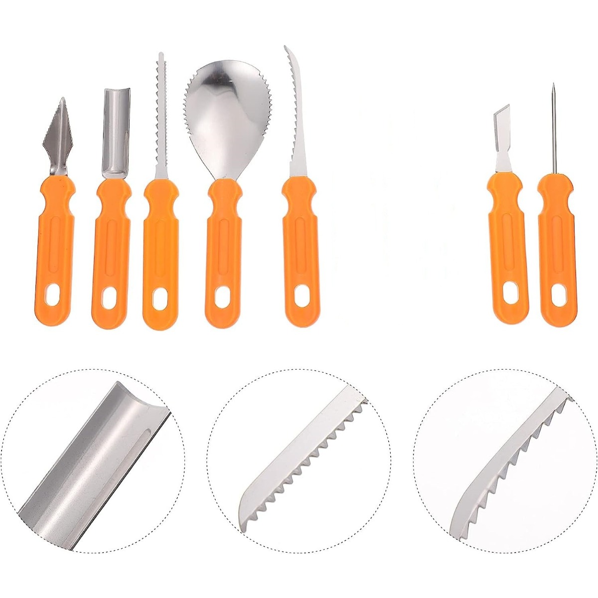 7Pcs Halloween Kürbis Carving  – Kitchen Baking Utensil Set Bewertung und Preis