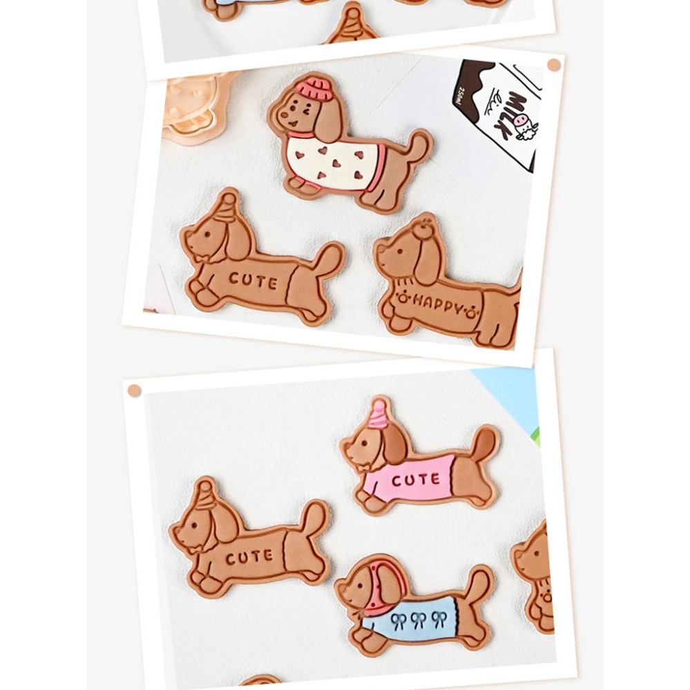 Keksausstecher mit Cartoon-Wür – Kitchen Baking Products Bewertung und Preis