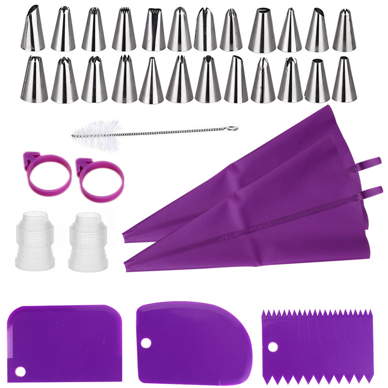 Edelstahl-Spritztüllen-Set mit – Kitchen Baking Decor Bewertung und Preis