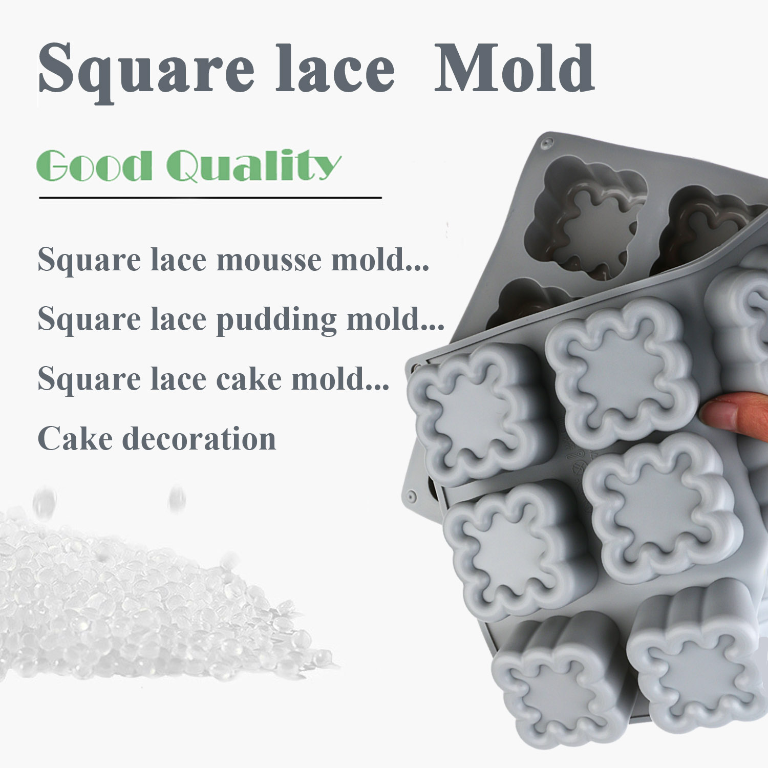 Eine Packung quadratische, wel – Kitchen Baking Must Haves Bewertung und Preis