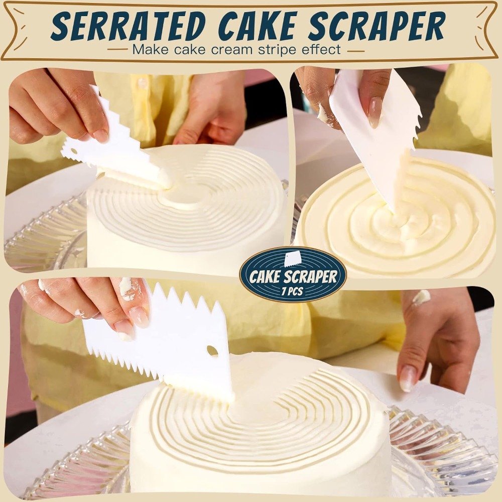 7-teiliges Küchenteig-Schaber- – Kitchen Baking Decor Bewertung und Preis