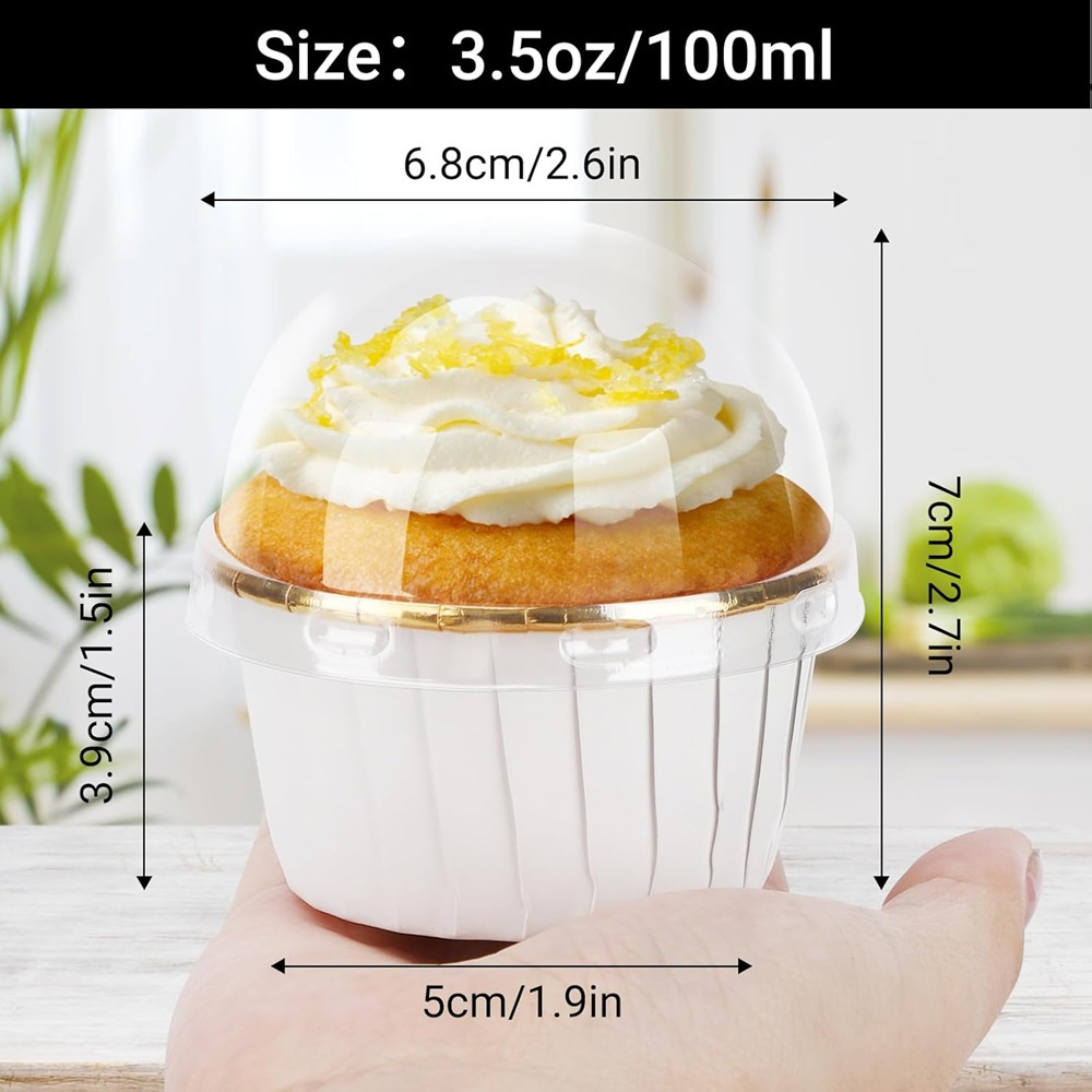 50 Stück Muffins Tasse Papier  – Kitchen Baking Products Bewertung und Preis