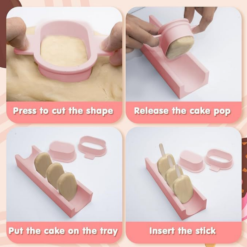 Cake-Pop-Formen-Set mit Antiha – Kitchen Baking Tray Bewertung und Preis