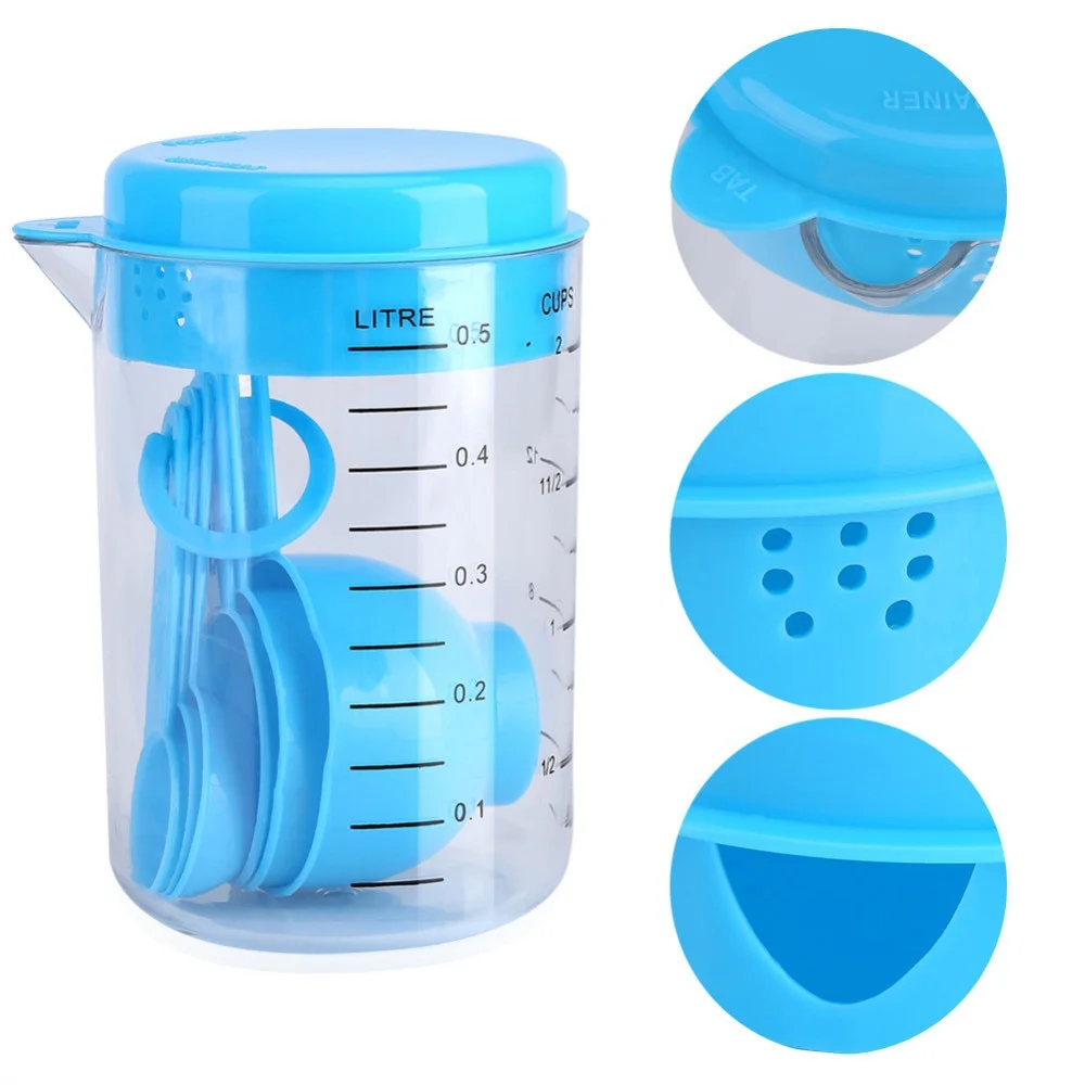 7 Teile/los Kunststoff Messbec – Kitchen Baking Utensil Set Bewertung und Preis