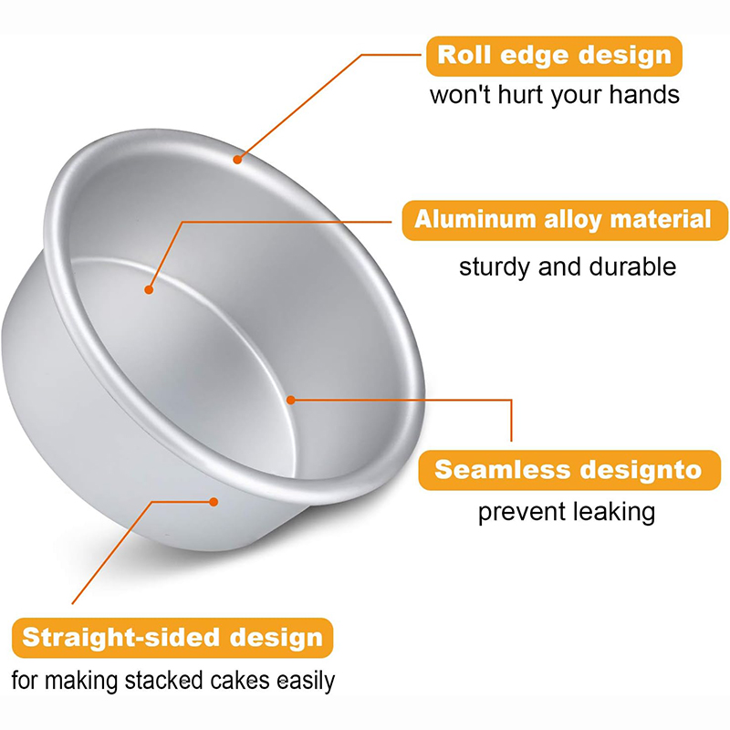6/12 Stück Aluminium Mini-Kuch – Kitchen Baking Pan Set Bewertung und Preis