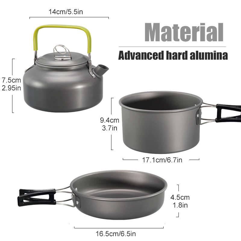 WESTTUNE Camping-Kochgeschirr- – Kitchen Baking Pan Set Bewertung und Preis