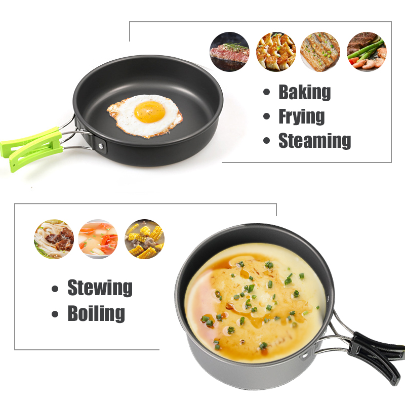 WESTTUNE Camping-Kochgeschirr- – Kitchen Baking Pan Set Bewertung und Preis