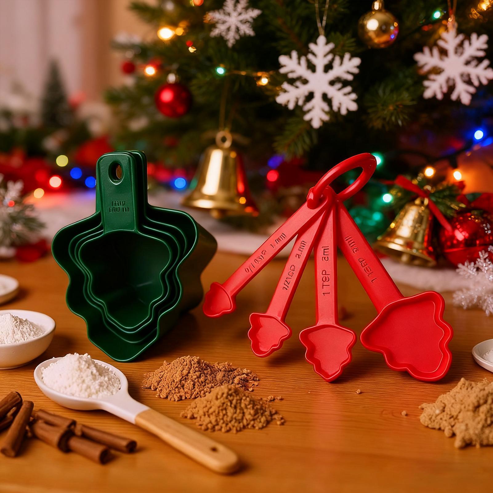 Weihnachts-Messbecher und Löff – Kitchen Baking Utensil Set Bewertung und Preis