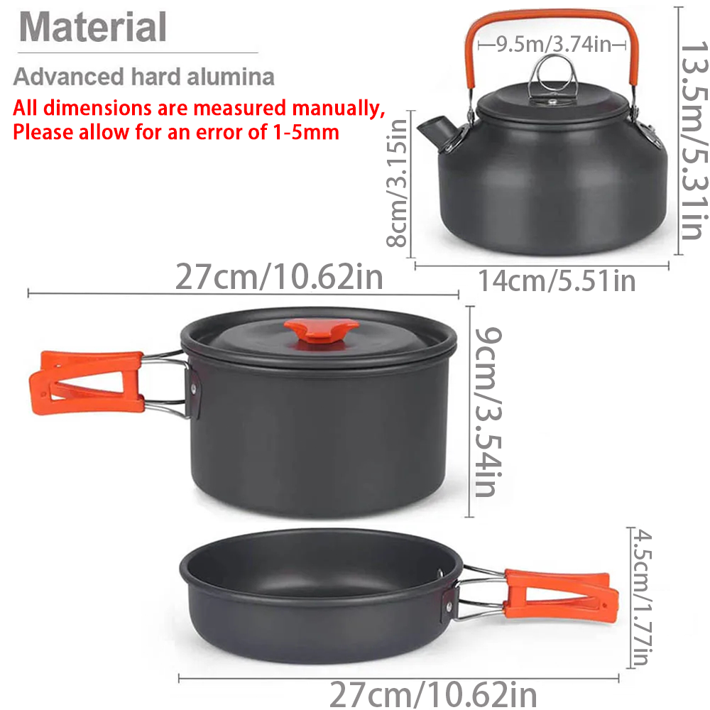 1 stücke/1 satz Camping Kochge – Kitchen Baking Pan Set Bewertung und Preis