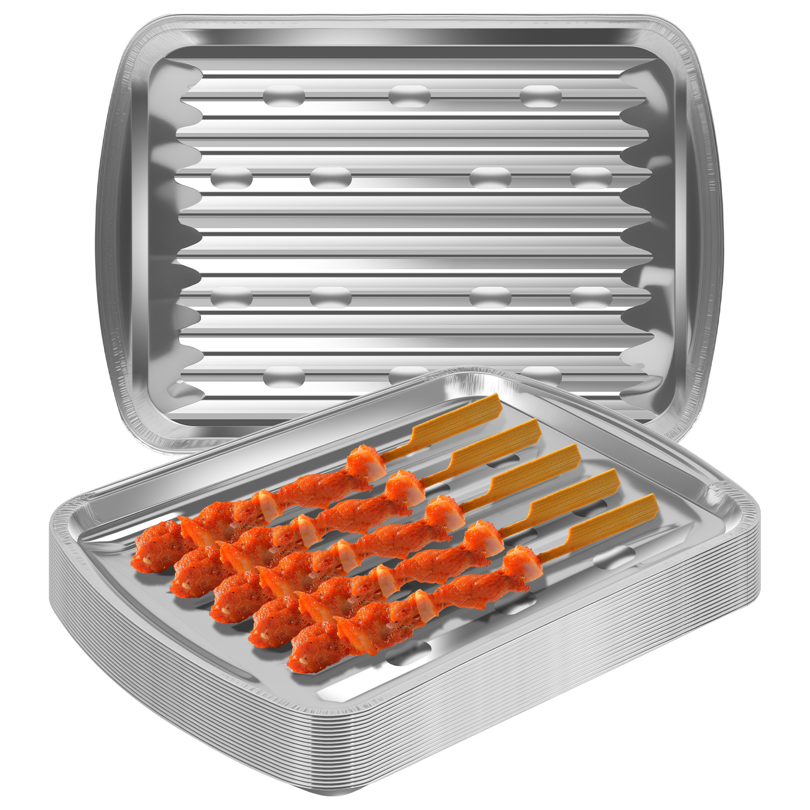 Aluminiumfolien-Tabletts, anti – Kitchen Baking Tray Bewertung und Preis