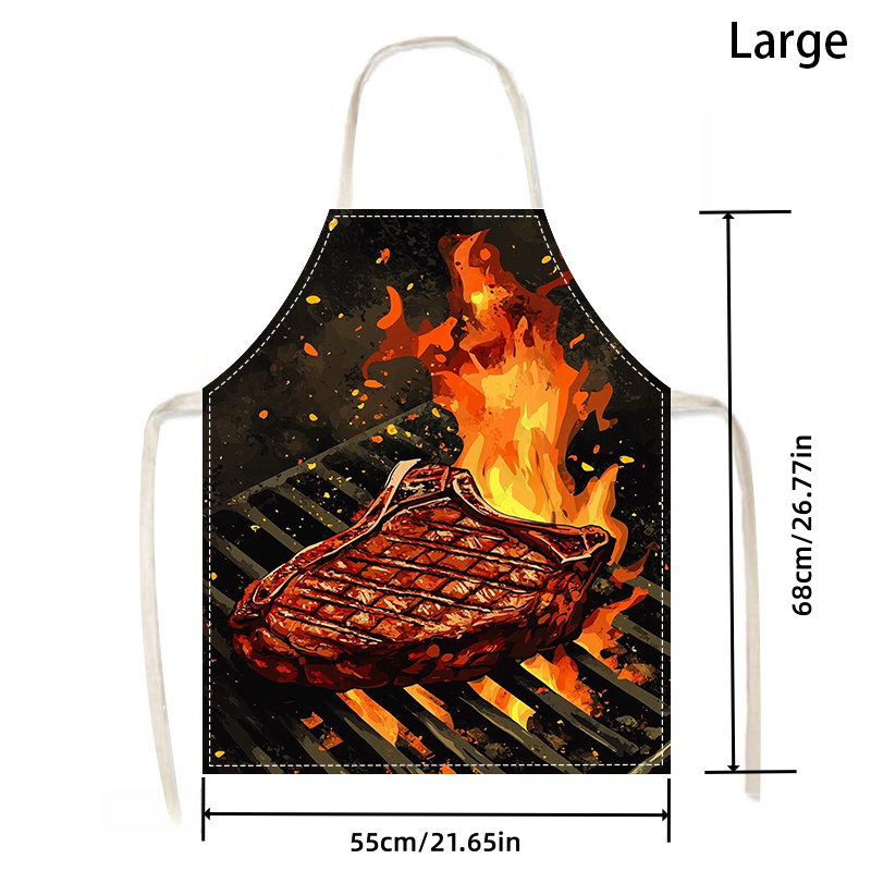 1 Stück BBQ-Steak-Schürze mit  – Kitchen Baking Area Ideas Bewertung und Preis