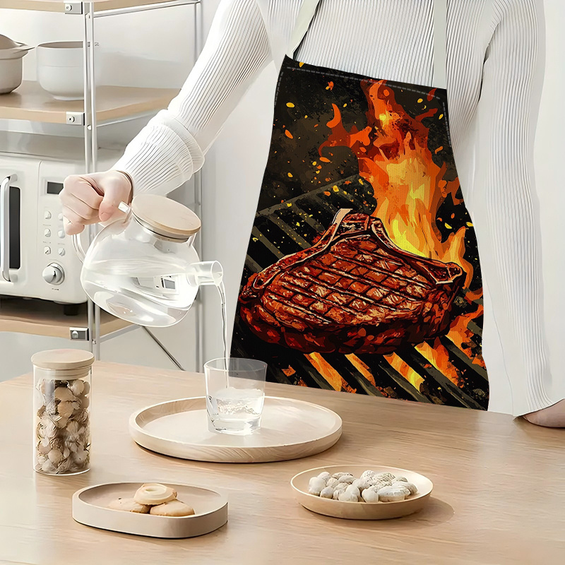 1 Stück BBQ-Steak-Schürze mit  – Kitchen Baking Area Ideas Bewertung und Preis