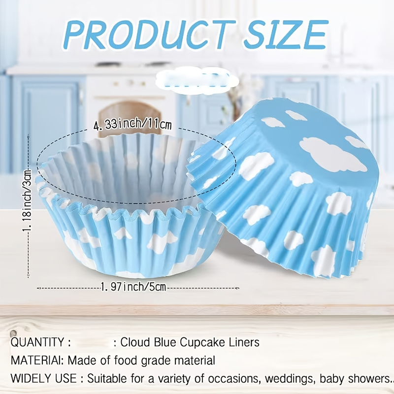 100/200 Stück Blaue Himmel und – Kitchen Baking Must Haves Bewertung und Preis