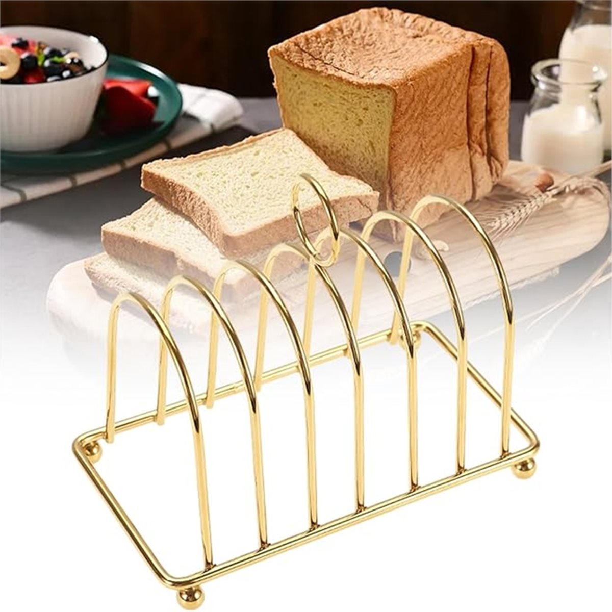 【AT48】 NEUER Brotständer, Toas – Kitchen Baking Station Bewertung und Preis
