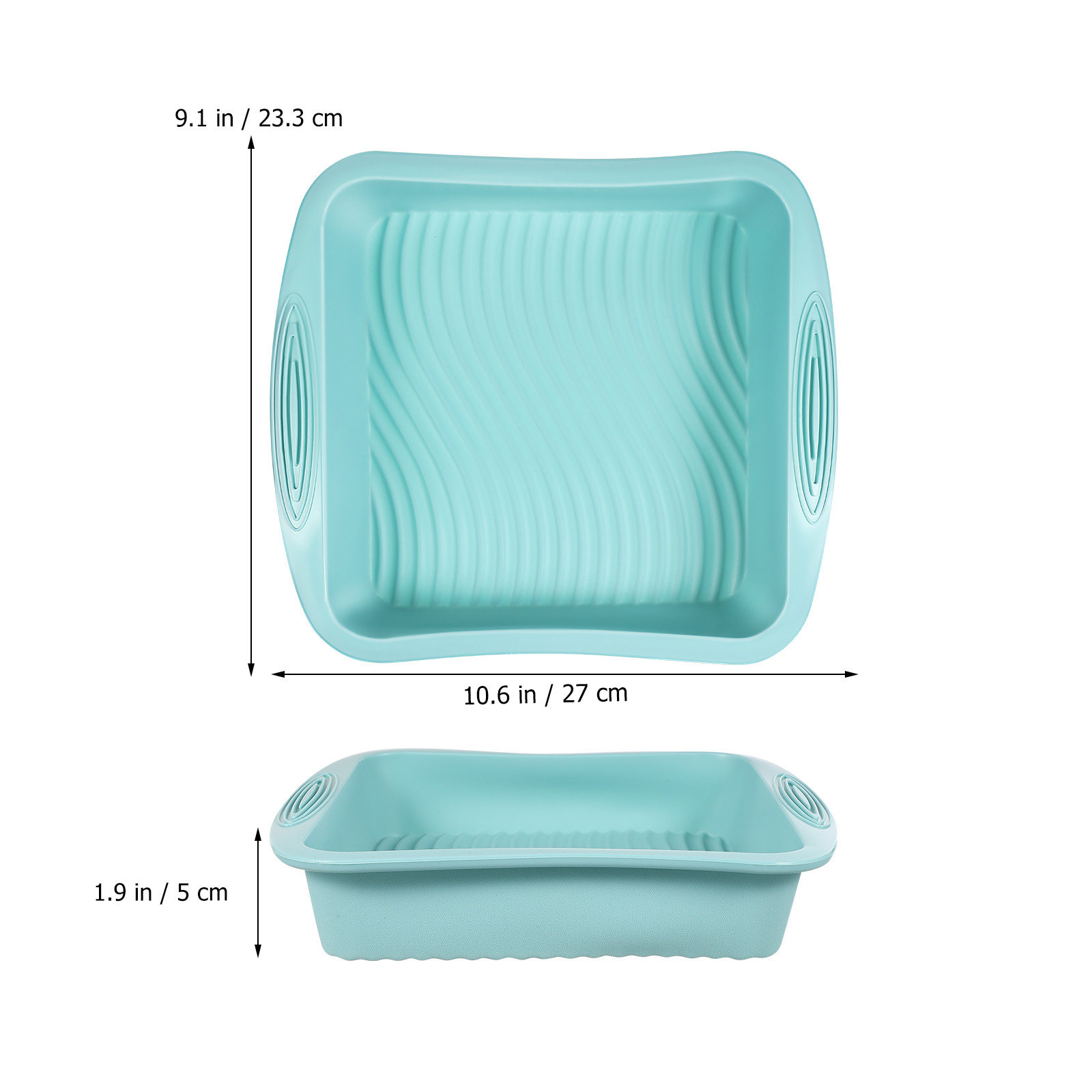 Quadratische Silikon-Kuchenfor – Kitchen Baking Tray Bewertung und Preis