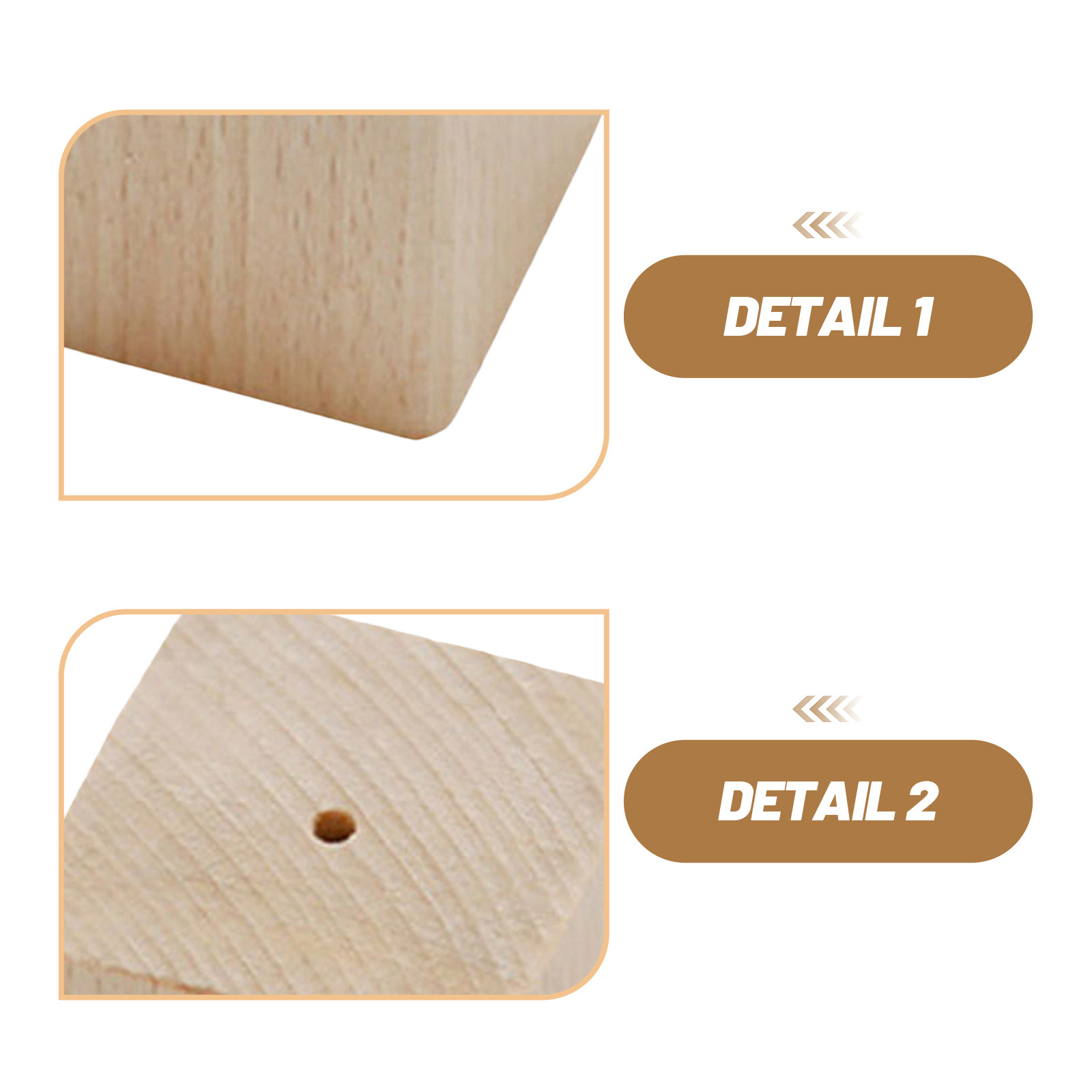 2 Stück Holzblumen-Nagelunterl – Kitchen Baking Decor Bewertung und Preis