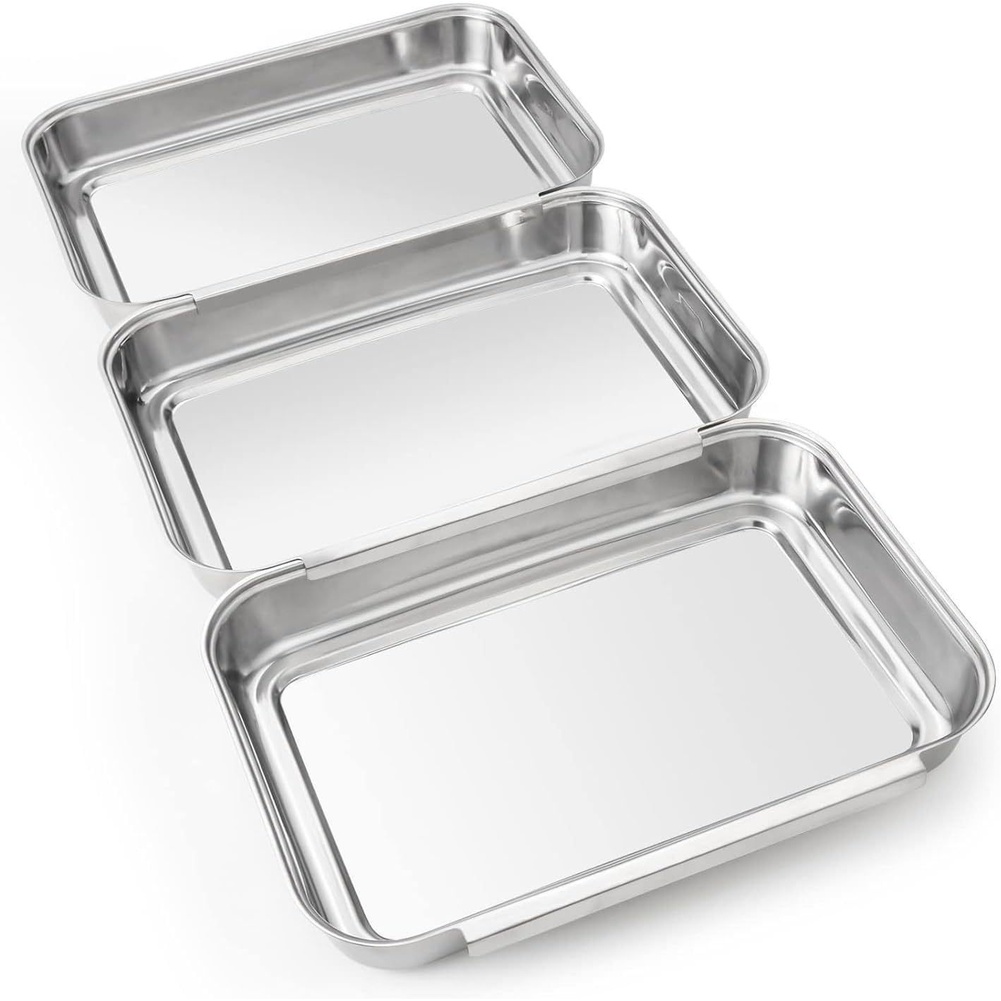3-teiliges Edelstahl-Gewürztab – Kitchen Baking Station Bewertung und Preis